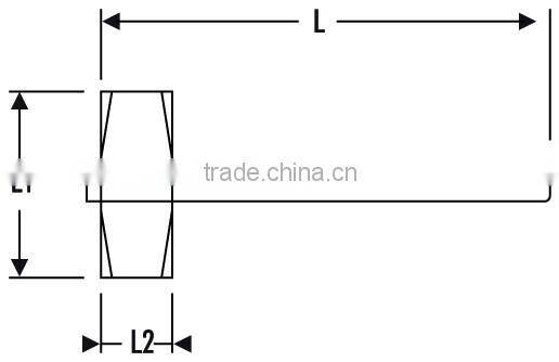 Non-Magnetic TC4 for aviation Titanium HIGH LOAD CLUB HAMMER