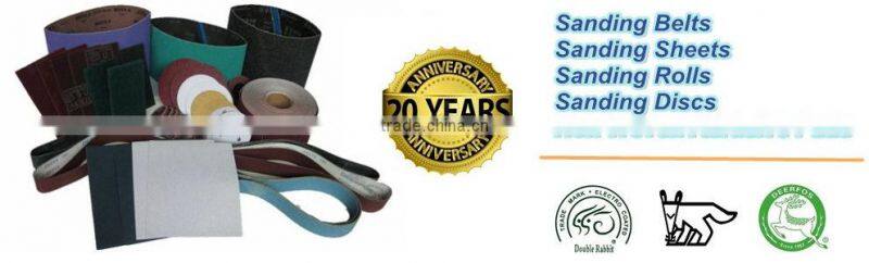 Hook and Loop Backed Abrasive Sandpaper Roll