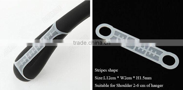 Silicone Anti-slip Rubber for Hanger,Flexible Plastic Antiskid Stopper, Hanger Accessories