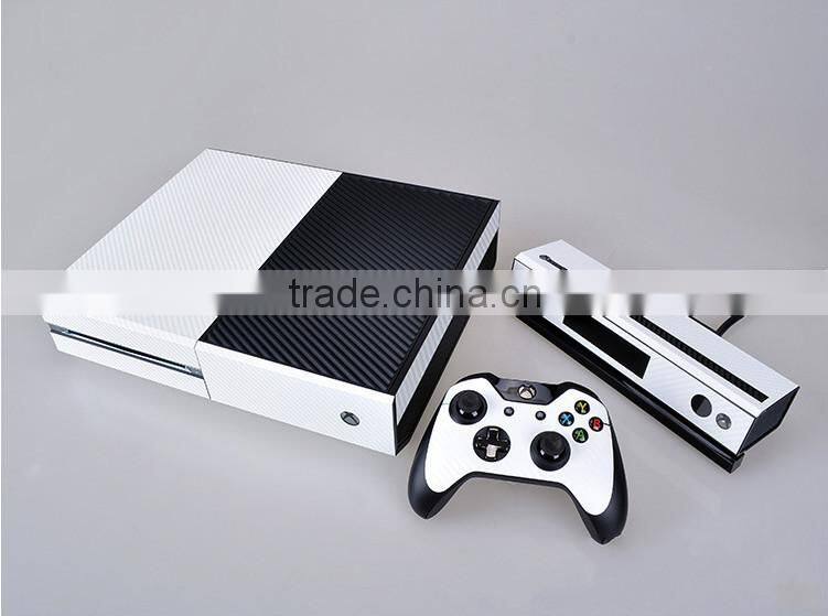 3D Carbon Fiber vinyl Console Skin Decal for Xbox One console