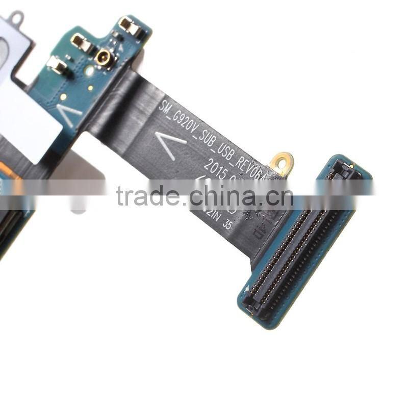 Mobile Phone Replacement Parts Flex Cable For samsung s6 G920V,For samsung s6 G920V charging port flex