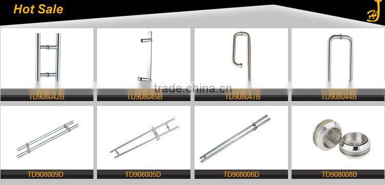 China Wholesaler product size and high precision Stainless Steel Glass Door Pull Handle