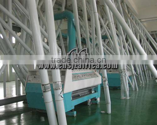 100 tons HBA wheat flour mill supplier with low price