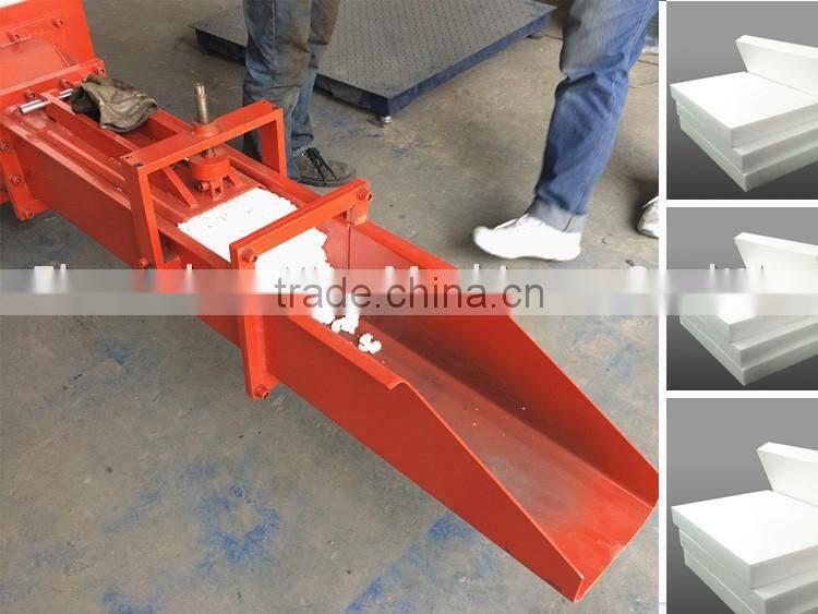 Foam compactor for eps foam block polystyrene block extrusion
