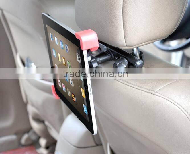 2016 Universal 360 Degree Rotating Car Headrest Grip Tablet PC Mount Holder for iPad Air,For Galaxy, all Tablets up to 7- 11inch