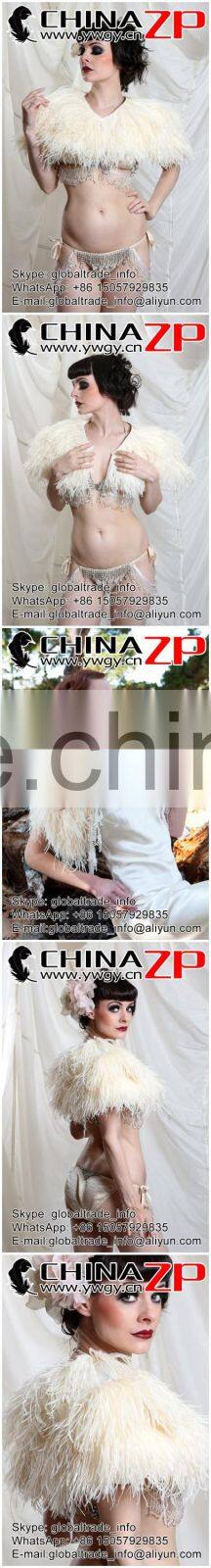 CHINAZP Hot Sale Feather Size 5-6 Inch Strip Two Ply Dyed Red Ostrich Fringe Trim Feathers on Ribbons