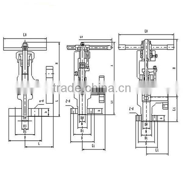 DN15 High Pressure Angle Stop Valve