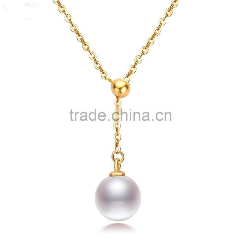 Free sample online wholesale 925 sterling silver single pearl pendant designs