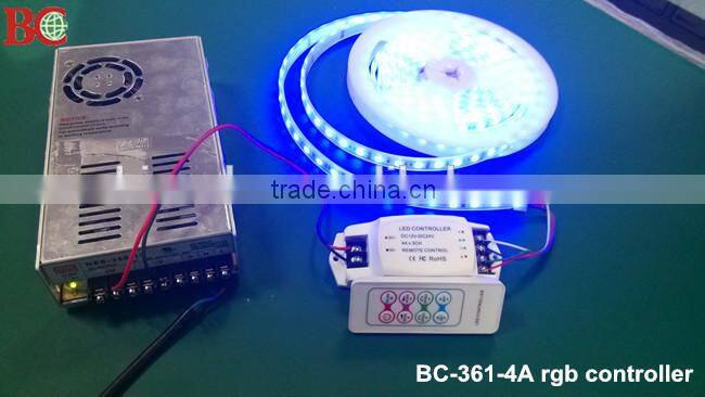 3channel Rf wireless LED Strip Rgb controller