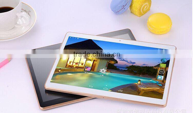 HOT OEM/ODM 9.6 Inch Quad Core 4G WCDMA RAM 1GB ROM 16GB Front 3.0MP Rear 2.0MP 800*1280IPS Bluetooth 4.0 Android Tablet PC