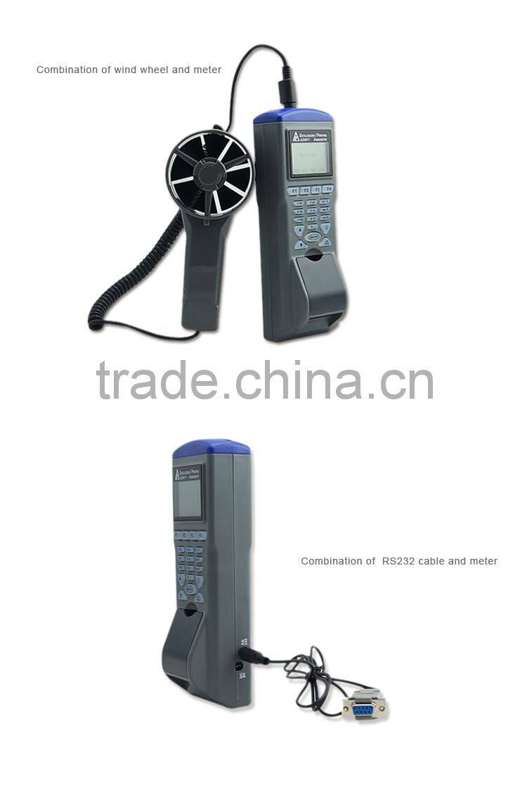 AZ 9871 Anemometer Air Flow Data Logger With Printer