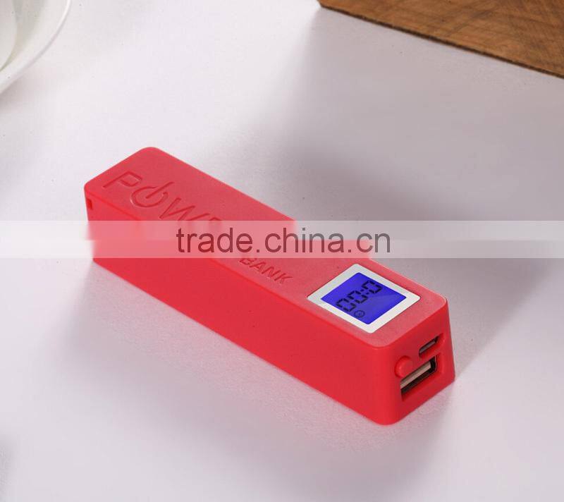 From Shenzhen supplier ,2015 Wholesale best selling Pocket usb portable Colorful mobile 2600mah power bank