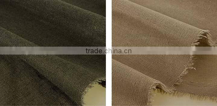 cotton linen blended fabric for shirting cloth