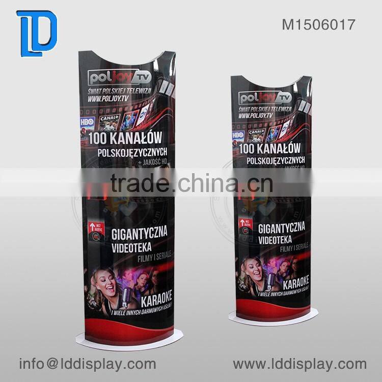 Pop up stand point of sale cardboard display stand