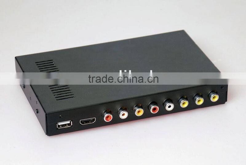 DVB-T2010HD Car DVB-T Digital TV Receiver Dual Tuner MPEG4 H.264 PVR high speed