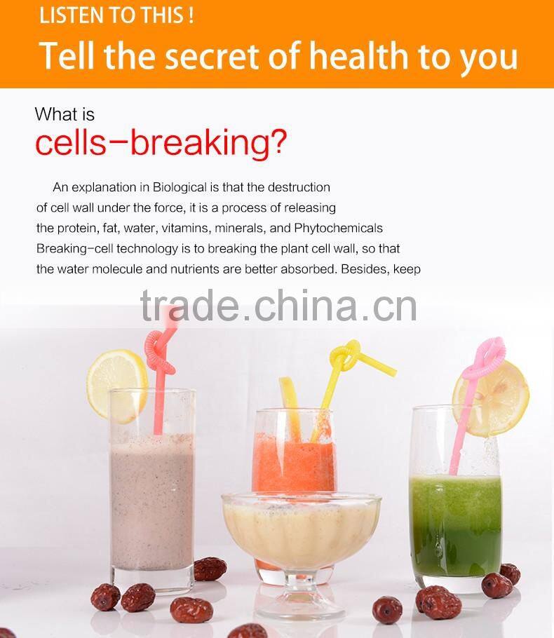 1350W CE CB ROHS LFGB juicer ice high power smoothie electric commercial mixer blender machine