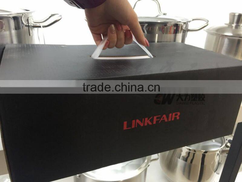 Plastic carrier handles for milk/Toy/food/drink Carton box, package num:C3