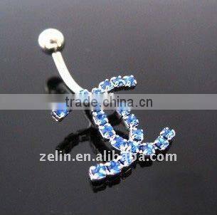 fashion belly button ring body piercing jewelry