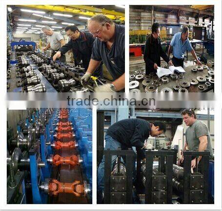 Automatic w shaped steel roll forming machine w purlin roll forming machine water wave machine