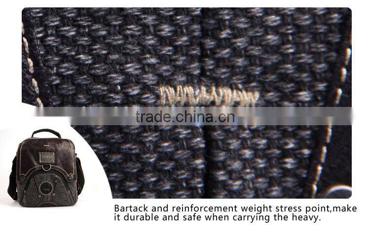 Vintage Canvas Messenger Bag Cell Phone Sling Bag Tablet Messenger Bag Crossbody Bag School Travel Bag