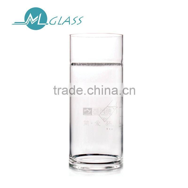 Wholesale Patented Design 400ml high borosilicate tea glass cup with filter