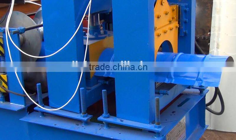 Automatic High Speed Metal Ridge Cap Guttering Sheet Roll Forming Machine