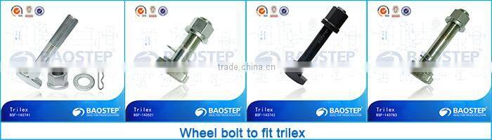 High strength auto steel m22 m32 wheel hex nut