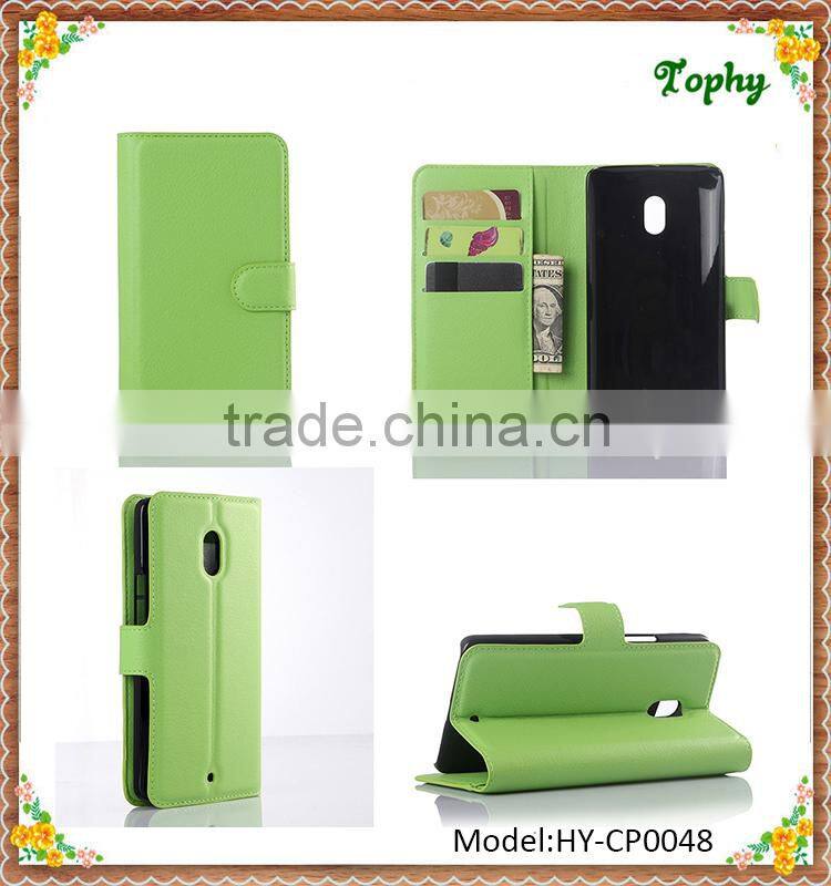 Black PU Leather + PC Litchi Pattern Wallet Card Stand Cover Holster Phone Sets Magnetic Flip Case For Motorola X Play