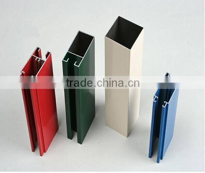 Anodized industrial aluminum slot