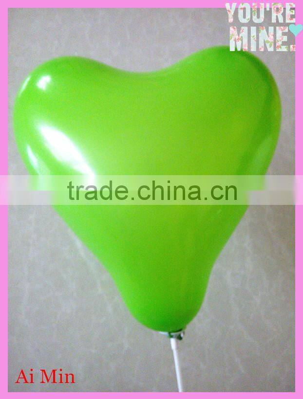Wholesale heart shaped latex balloons for party decoration