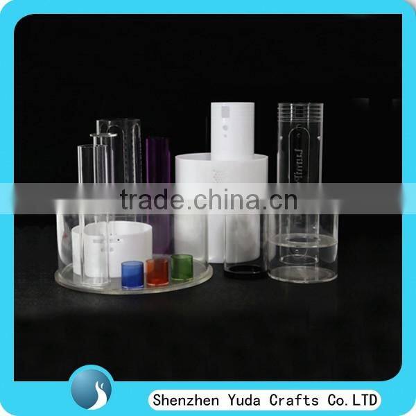 Tubular Perspex Packing Tube Box Clear Acrylic Extruded Round Tubing