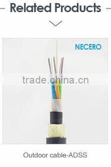 GYTY53 24 core single mode outdoor direct buried fiber optic cable for underground