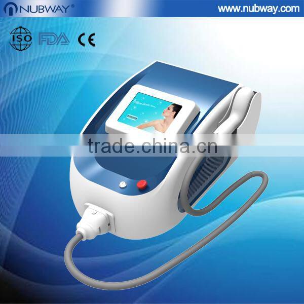 portable Type Nicole Contact Cooling NBW 808nm Laser Diode Hair Removal