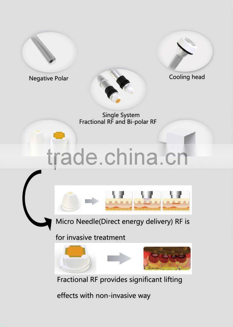 Non-surgical face lifting thermagic equipment