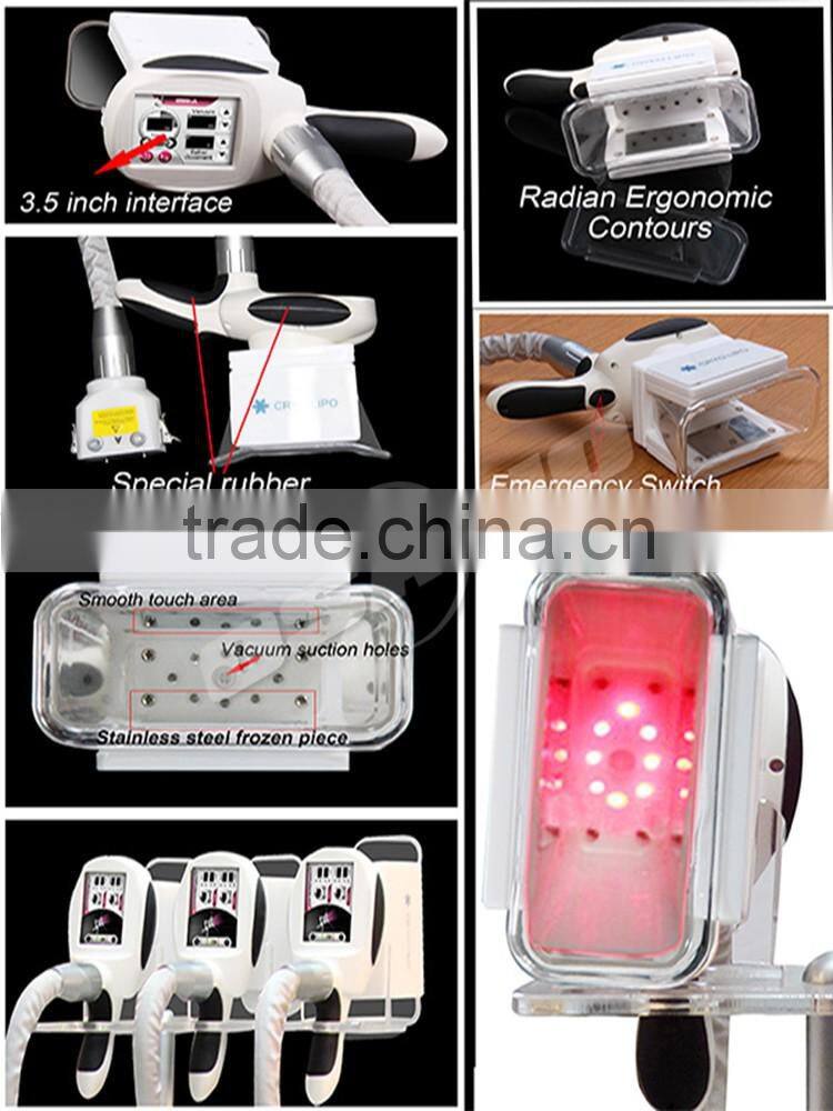 Cryolypolysis machine fat freezeing cryo lipolysis equipment