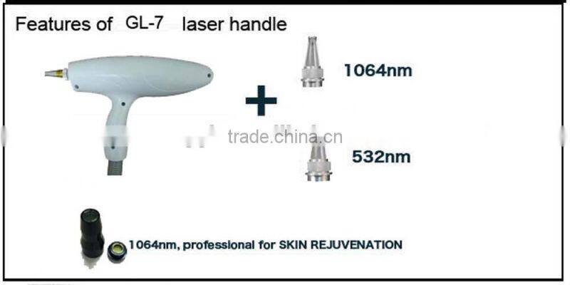 Yag Laser Type Q-Switch tattoo & birth mark removal surgical equipment