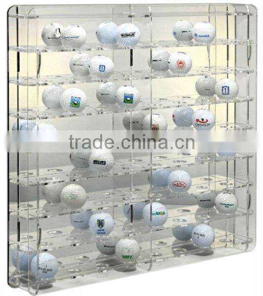clear acrylic golfball tennis ball baseball display box ,acrylic balls display box