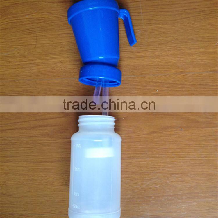 300ml Plastic Return Teat Dipper Cup for Cow