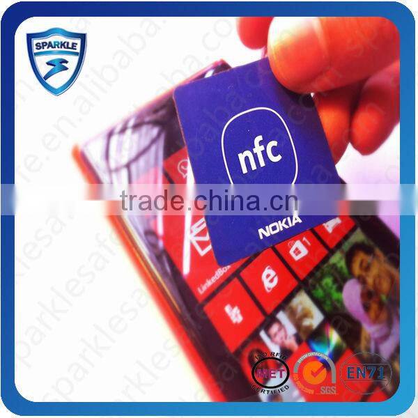 13.56MHz NFC Epoxy Keytag Waterproof NFC Tags