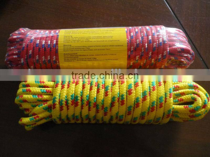 pp multifilament rope with black color