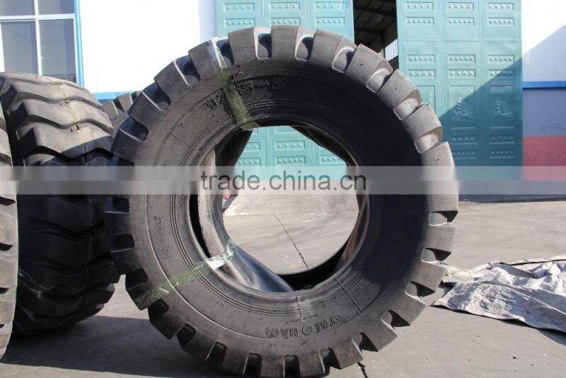 China tyre manufacturer E3 L3 loader tire 17.5-25 17.5x25
