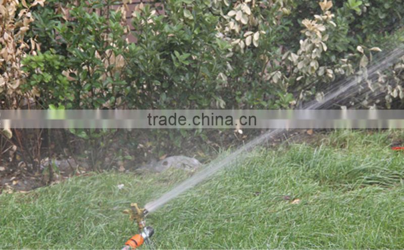 Hot 1/2" Garden Lawn grass zinc alloy rocker rotary irrigation sprinkler