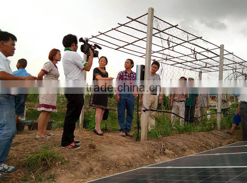 2.2KW Solar water pumping system for irrigation In Thailand