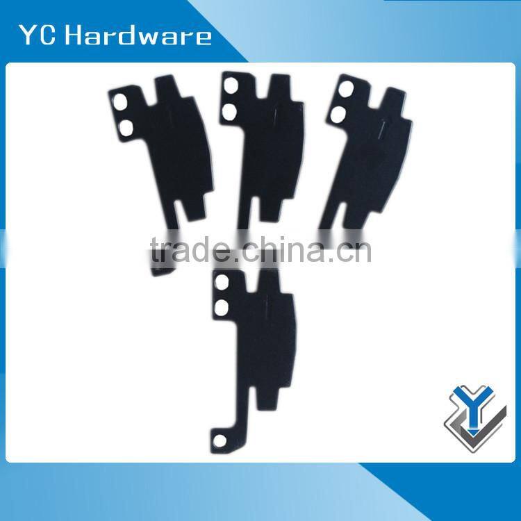 powder-coated carbon steel 3 hole bracket