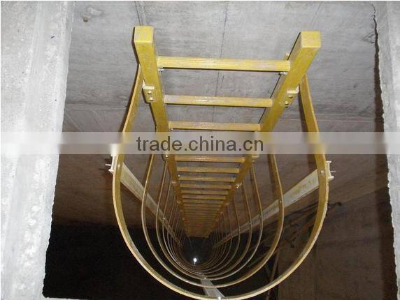 Fiberglass frp corrosion resistant antioxidant ladder