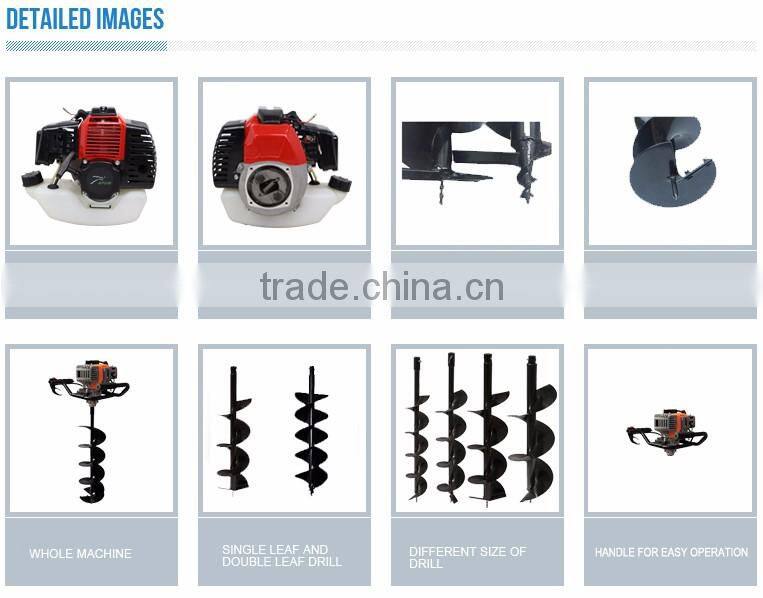 Hand ground drill /Ground hole drill earth auger