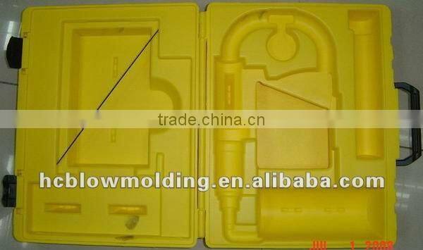 OEM blow molding plastic tool case car ratchet socket wrench plug kits/set