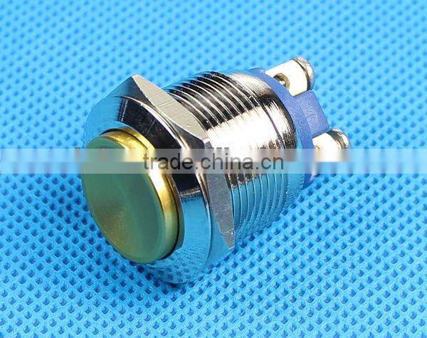 19mm momentary metal push button switch