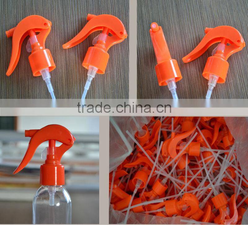 Small black trigger mist sprayer,fine fragrance spray nozzle 24/410