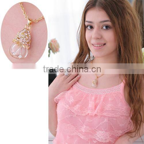 Fashion Enjoyment Jewelry Pendant Glass Perfume bottle jewelry